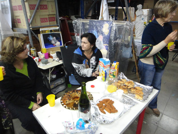 trobades_vivim Un moment durant el taller 'Vivim a Bellvitge. Visita'ns'