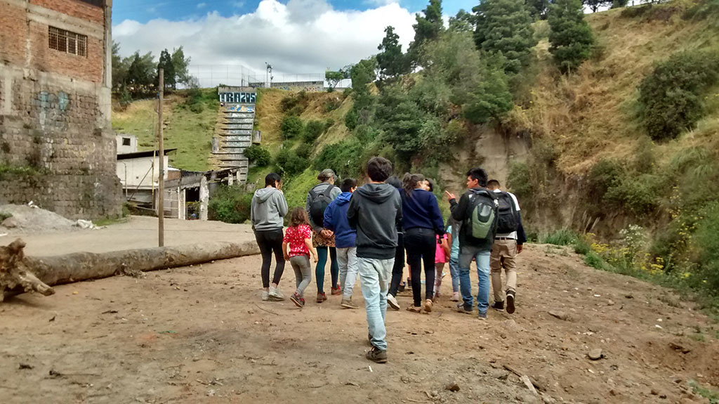 Escalant parets al Forat.